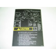 FRAME CENTER DECAL 779-3495 NOS