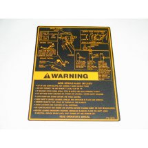 FRAME CENTER DECAL CUB CADET 779-3575 NOS