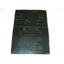 FRAME CENTER DECAL CUB CADET 779-3020 NOS