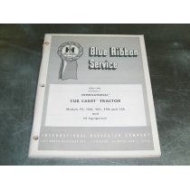 International Cub Cadet Tractor 72 104 105 124 125 And IH Equipment 1398