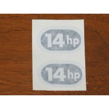 FUEL TANK CUB CADET 14 HP DECAL NEW