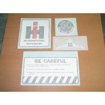 50" MOWER DECK DECAL KIT NEW